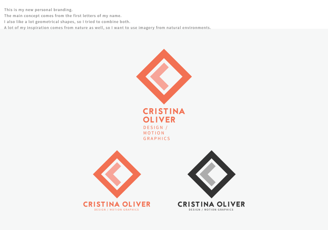 Creative Pick: Cristina Oliver, Versatile Personal Brand & Identity